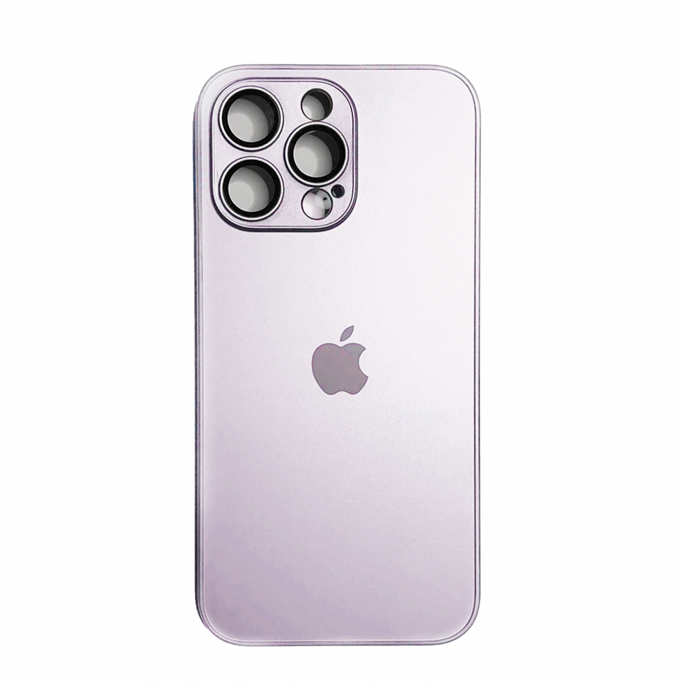 Funda AG Glass con protector de camaras de cristal de zafiro para iPhone 12 Pro Max